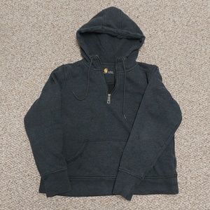 Women's Carhartt 1/4 Zip Sweatshirt Size Large